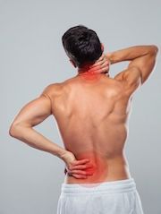 unterer und oberer Rücken schmerzen